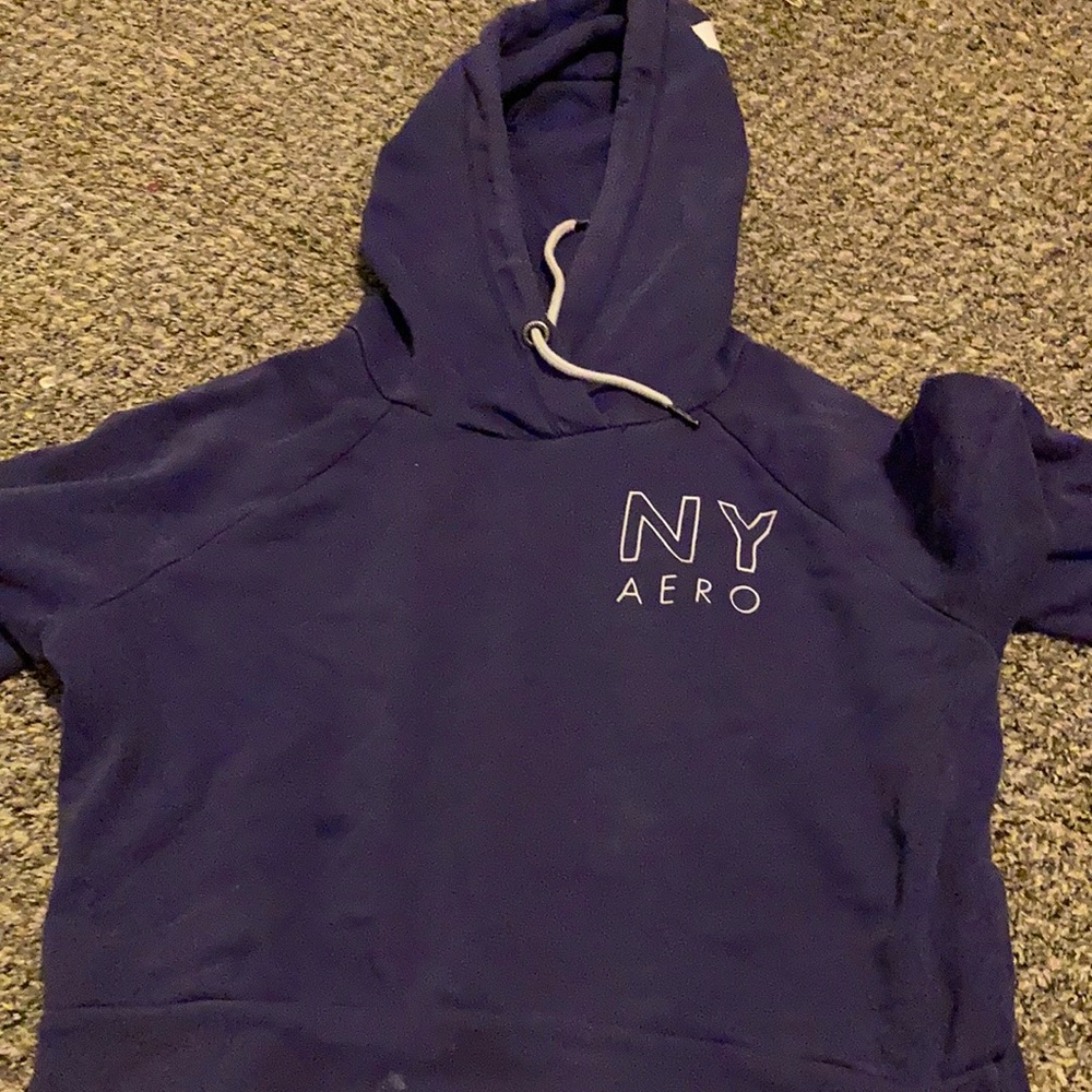 Aeropostale purple sweatshirt
